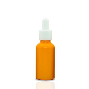 China Frosted Cosmetic Essential Oil Dropper Bottles With Pipette 30ml wholesale