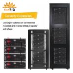 LifePo4 Commercial Solar Battery Storage Systems 96V 192V 384V 100Ah