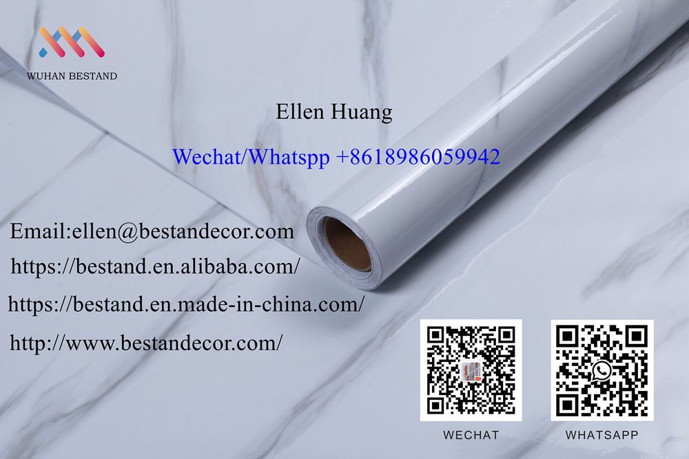 Wood Grain PVC Lamination Film for Furniture Wall Floor Protection 122cm Width * 50m