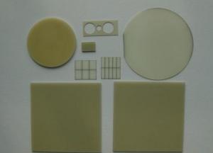 China High Thermal Conductivity Ceramic Substrate Aluminum Nitride AlN Ceramic Substrate wholesale
