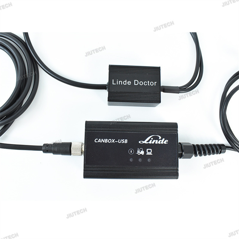 Forklift diagnosis scanner for linde canbox doctor with FZ G1 tablet linde pathfinder diagnostic software Linde forklift