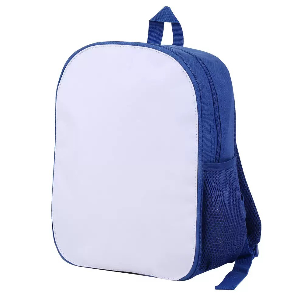 Sublimation School Bag For Kids With Detachable Printing Part Personalized Creative DIY Bags Blank Backpack