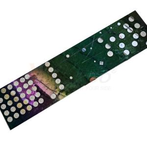 China Colourful 3mm Perforated Stainless Steel Sheet Mirror Surface Round Hole wholesale