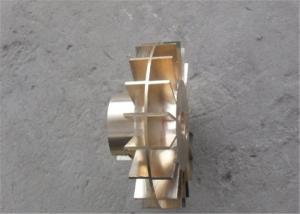 China high precision Custom Brass Casting ISO9001 Brass Sand Casting Pump Impeller wholesale