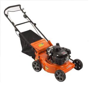 China 4 Stroke Garden Petrol Lawn Mower 1200W 163CC Hand Push Lawn Mower wholesale