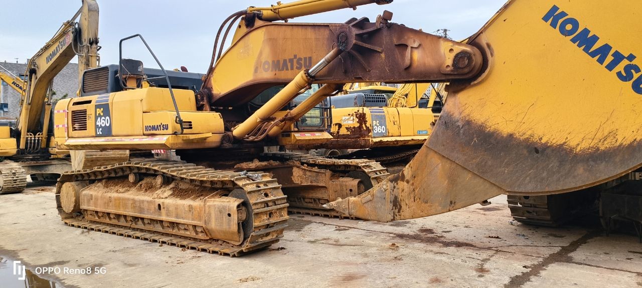 High Quality Komatsu PC460LC-8 Hydraulic Crawler Excavator 46 Ton PC 460 Track Diggers Japan Used Excavator