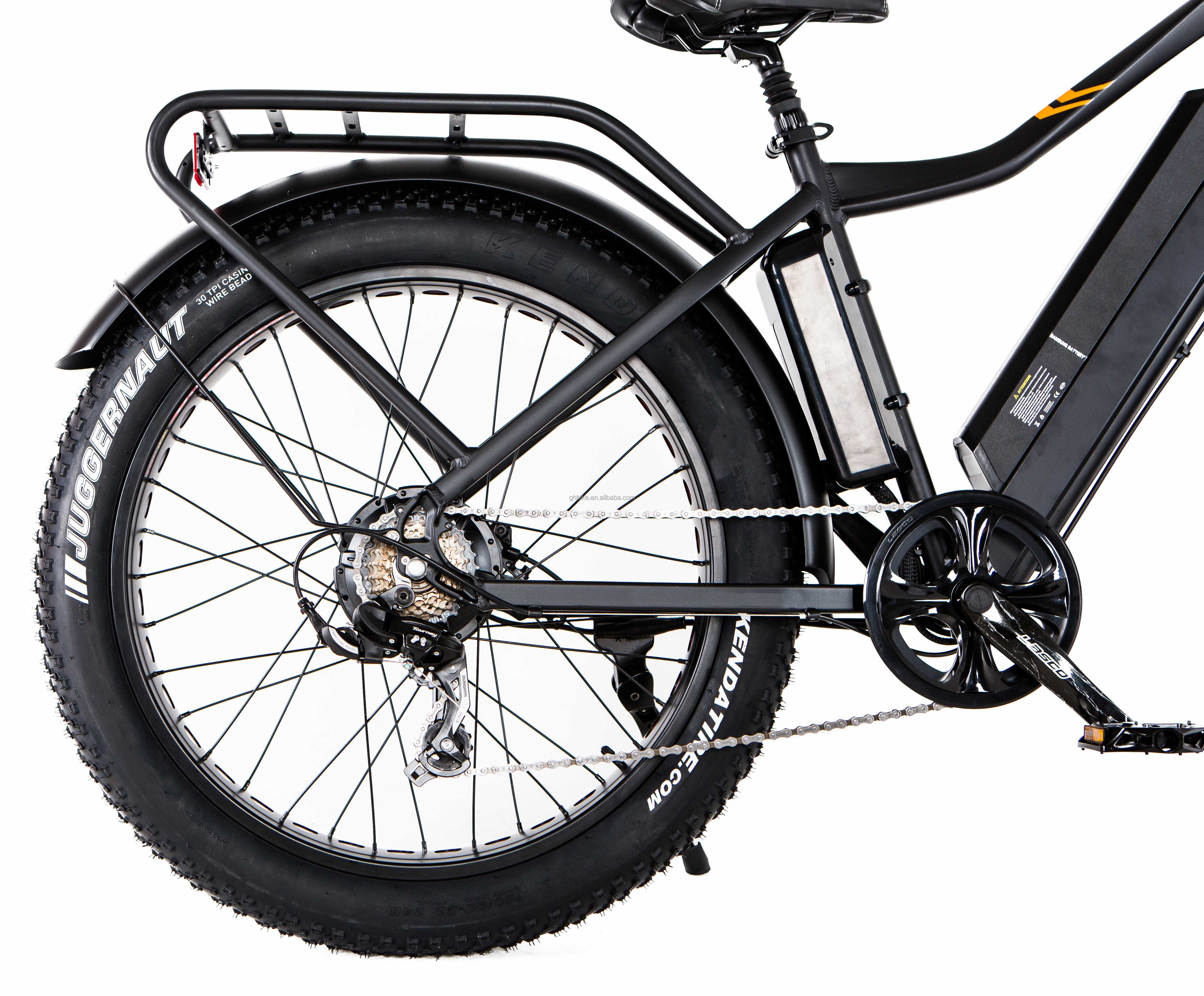 52V 1000W Bafang Motor 17AH Lithium 55KM/H Rear Hub Snow Fat Tire Mountain Electric Bike