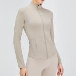 Slim Fit Nylon Women Sports Jacket Full Zipper Horse Riding Jackets