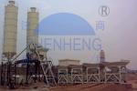 HZS35 Portable Electric Stationary Concrete Batching Plant With750L Discharging