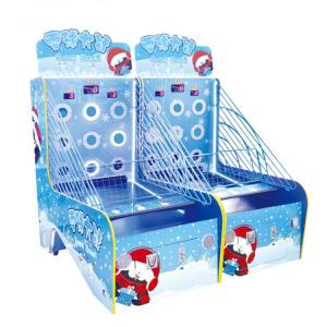 China 2 Players Redemption Arcade Machines , Snow Brawl Soccer Shooting Ball Game Machine Coin Operated wholesale