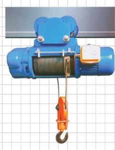 China Warehouse Blue 5T Electric Wire Rope Hoist Lifting Height 15M Working Duty M3 wholesale