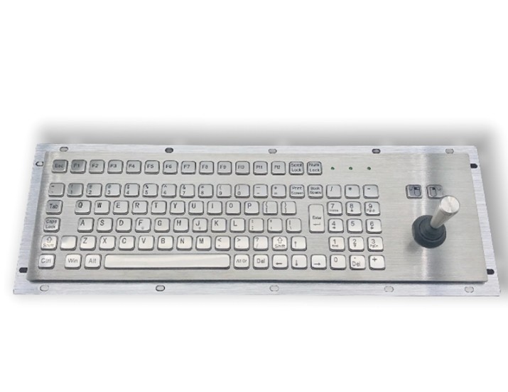Customized Industrial PC Keyboard With 8 Directions Operating Lever Stick