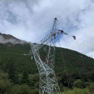 China Hot Dip Galvanized Angle Steel Tower For 110KV Transmission Line wholesale