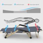 Foldable Portable Chaise Lounge Chair for Outdoor Beach Patio Garden Camping