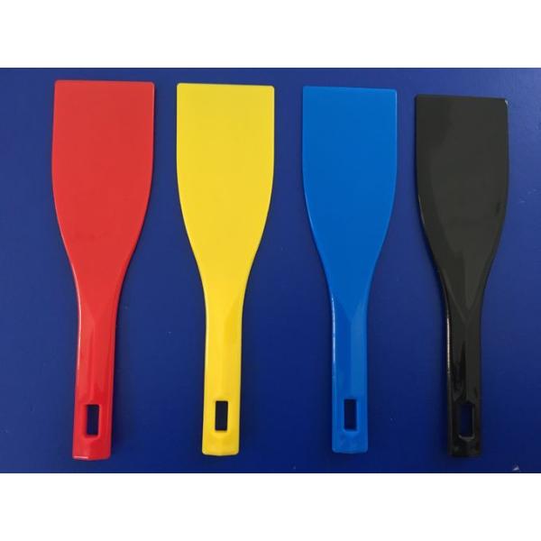 Plastic Screen Printing Ink Spatulas Four Colors For Ink Mixed / Offset Printing