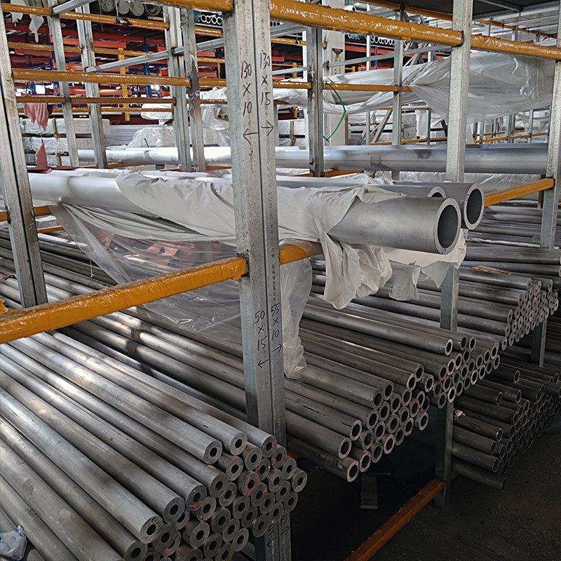 Half Quarter Aluminum Round Pipe Extrusion 6063 T5 6061 T6 5083 H111