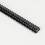 High Strength Abs Plastic Strips Black Channel PVC Trim Strip