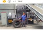 Fully Automatic Scrap Rubber Tires Recycling Machine Easy Maintenance