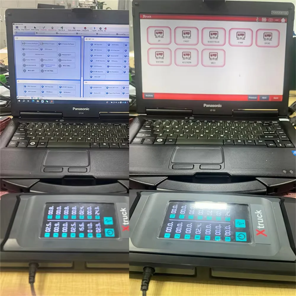 Heavy Duty Truck for Xtruck Chassis Inspection Read fault code ABS/EBS/RCS ZF gearbox FAS+SINOTRUCK Diagnostic Tool CFC2