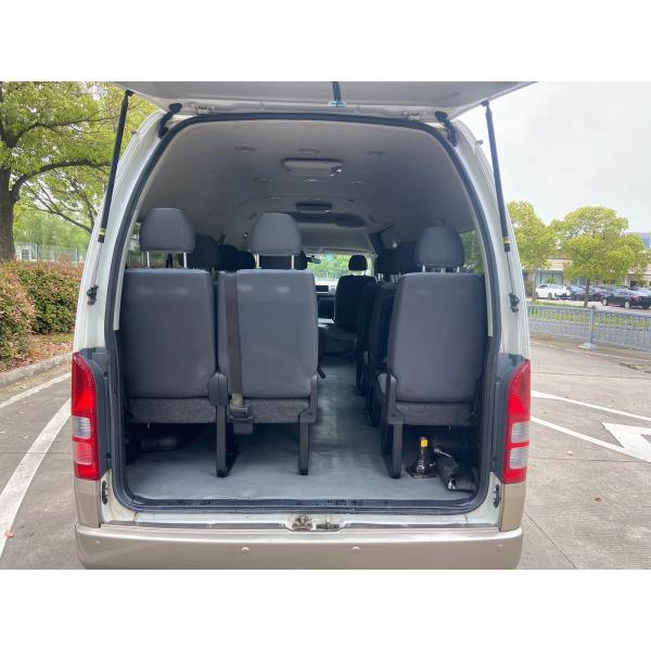 Toyota Hiace 13-Seater Left-Hand Drive Electric Mid-Door Euro 4 Standard Champagne Gold Minibus