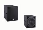 Single 18 Inch Conference Room Speakers Sub bass Box , Conference Room Audio
