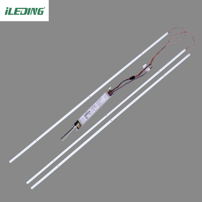 ETL DLC 32W Troffer Retrofit Kit for 4FT Magnetic LED 2*4 2*2 Light Linear retrofit Kit