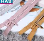 3#5#10# Diamond Zipper Rhinestones Zipper Fashion Open-End Colorful Resin Zipper