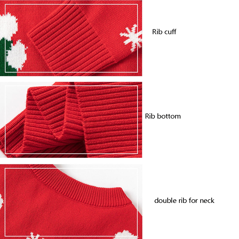 New Design Knit Christmas Kids Pullover Sweater Elk Boys Sweaters