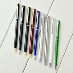 Personalized Slender Metal Ball Pen 0.7mm Advertising Promotion Hotel Ballpoint
