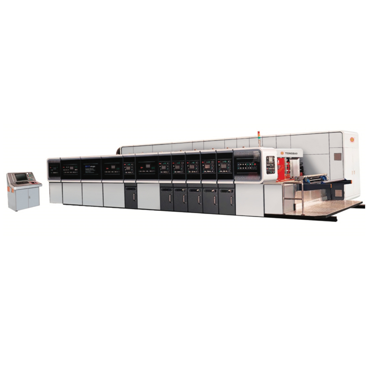 High Definition Flexo Printing Slotting Rotary Die-Cutting Machine