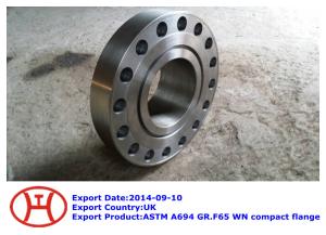 China ASTM A694 F65 WN compact flange wholesale