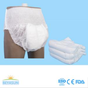 China Pulp Sleepy Adult Disposable Diapers , Economy Adult Diaper Pants Underwear wholesale
