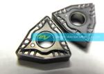 Cemented Trigon Carbide Inserts WNMG080408GH For Heat Resistant Alloys Semi