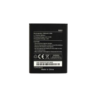 China 2500mAh Smartphone Battery Replacement , 9.5Wh Wiko Rainbow Battery Replacement wholesale