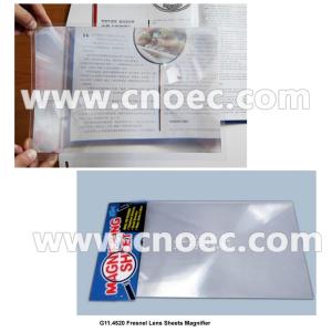 China 3x Thickness 7mm Fresnel Lens Sheets Magnifier Jewelry Microscope G11.4520 wholesale