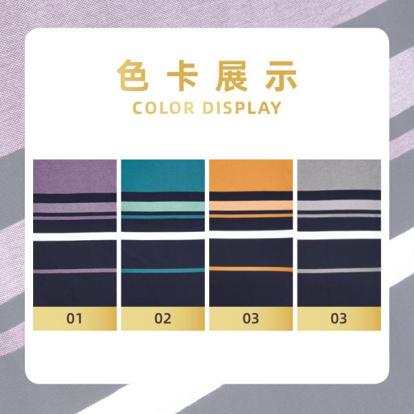 Breathable And Dureble And Clear Good Quality Textured Cotton Pique Fabric For Polo Shirt