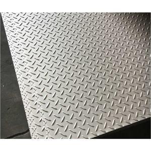 China Embossed Checkered Stainless Steel Sheet Plate 304 316 Hot Rolled 2000 Mm wholesale