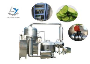 China Commercial Vacuum Snacks Frying Machine , Continuous Fruit Chips Making Machine wholesale