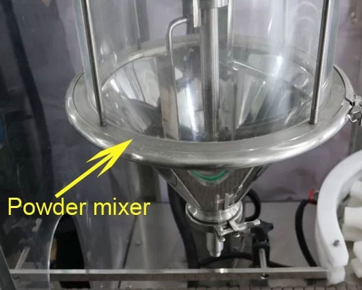 Full Automatic 10~1000g Monoblock Powder Filling And Capping Machine
