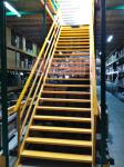 Cold Rolling Steel Pallet Rack Mezzanine , 300kg Catwalk Shelf Supported