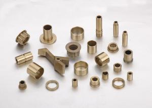China Liquid Or Solid Lubricant Sintered Bronze Bearings / Plain Bearing Bush wholesale