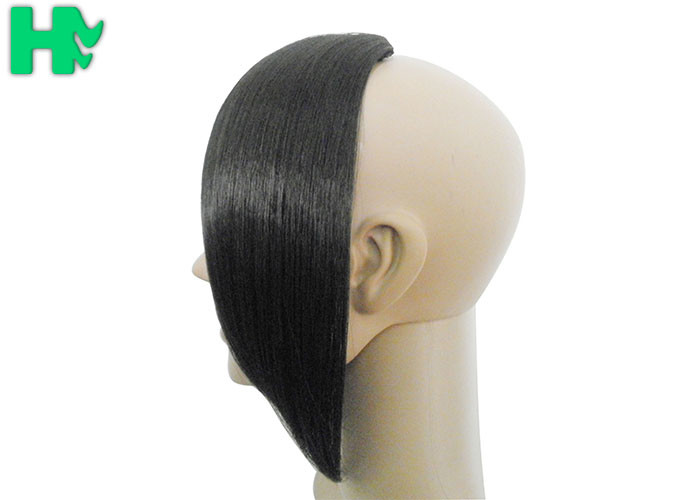 Silky Straight Synthetic Hair Pieces , Synthetic Hair Closure Hair Wavy For Black Women