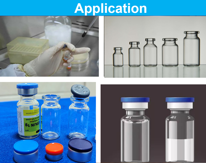 Transparent Sterile Glass Vials Borosilicate 10 Ml Serum Vials