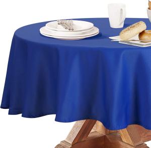 China Waterproof Custom Printing Table Cover PEVA Plastic Round Table Cloth For Banquet wholesale