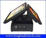 Karaoke Black Pos Touch Terminal , Cash Register Kiosk