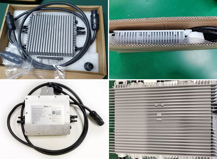 Grid-Tie Deye Solar Kit Micro Inverter SUN-M60G3-EU-Q0 600W With Wifi Single Phase 2 Mppt