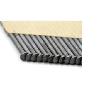China 28 / 34 Degree 2.8*88mm Paper Collated Strip Nails For Decoration / Furniture wholesale