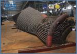 Seperately Transportation Seven Sections Cyclone Separators Dust Collection