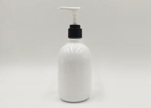China 500ml White Color Boston Round Bottle PET Packaging For Hand Sanitizers wholesale