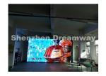 Black Outdoor LED Display P10 RGB with 5.76m x 2.88 m Steel Cabinet